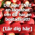 Du ger inte en bostadsrtt